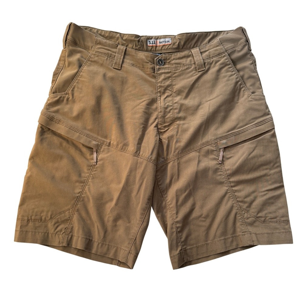 5.11 Tactical Shorts Mens 38 Brown Apex Cargo Utility Outdoor Hiking